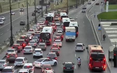 Bu yollarda sıxlıq var