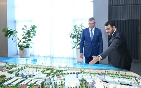 Slovakiya Prezidenti “Sea Breeze”lə tanış oldu