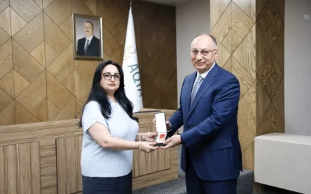 AQTA əməkdaşlarına mükafatları təqdim olundu