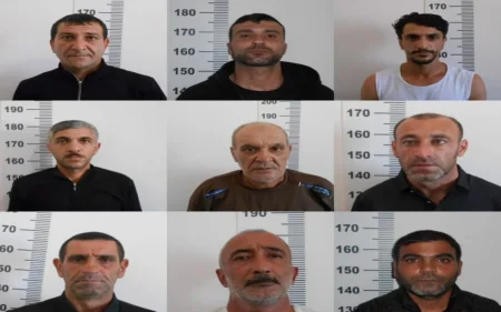 Siyəzəndə 9 nəfər həbs edildi