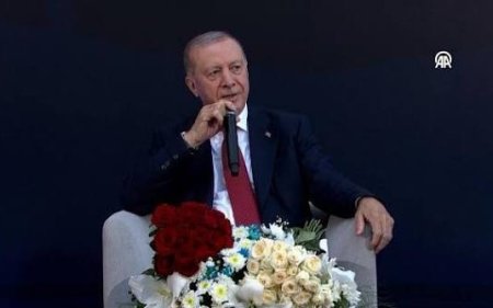 Ərdoğanın ifasında "Uzun İnce Bir Yoldayım" - VİDEO