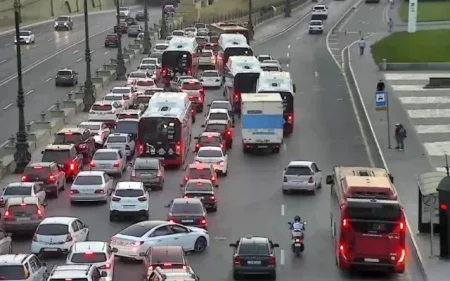 Bu yollarda sıxlıq var