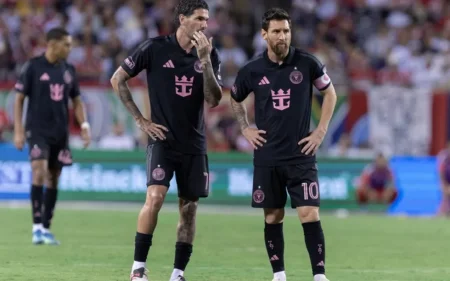 Messi MLS-in bombardirlər yarışında liderliyə yüksəldi