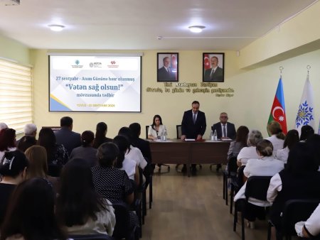 27 Sentyabr – Anım Gününə həsr olunmuş “Vətən sağ olsun” mövzusunda tədbir